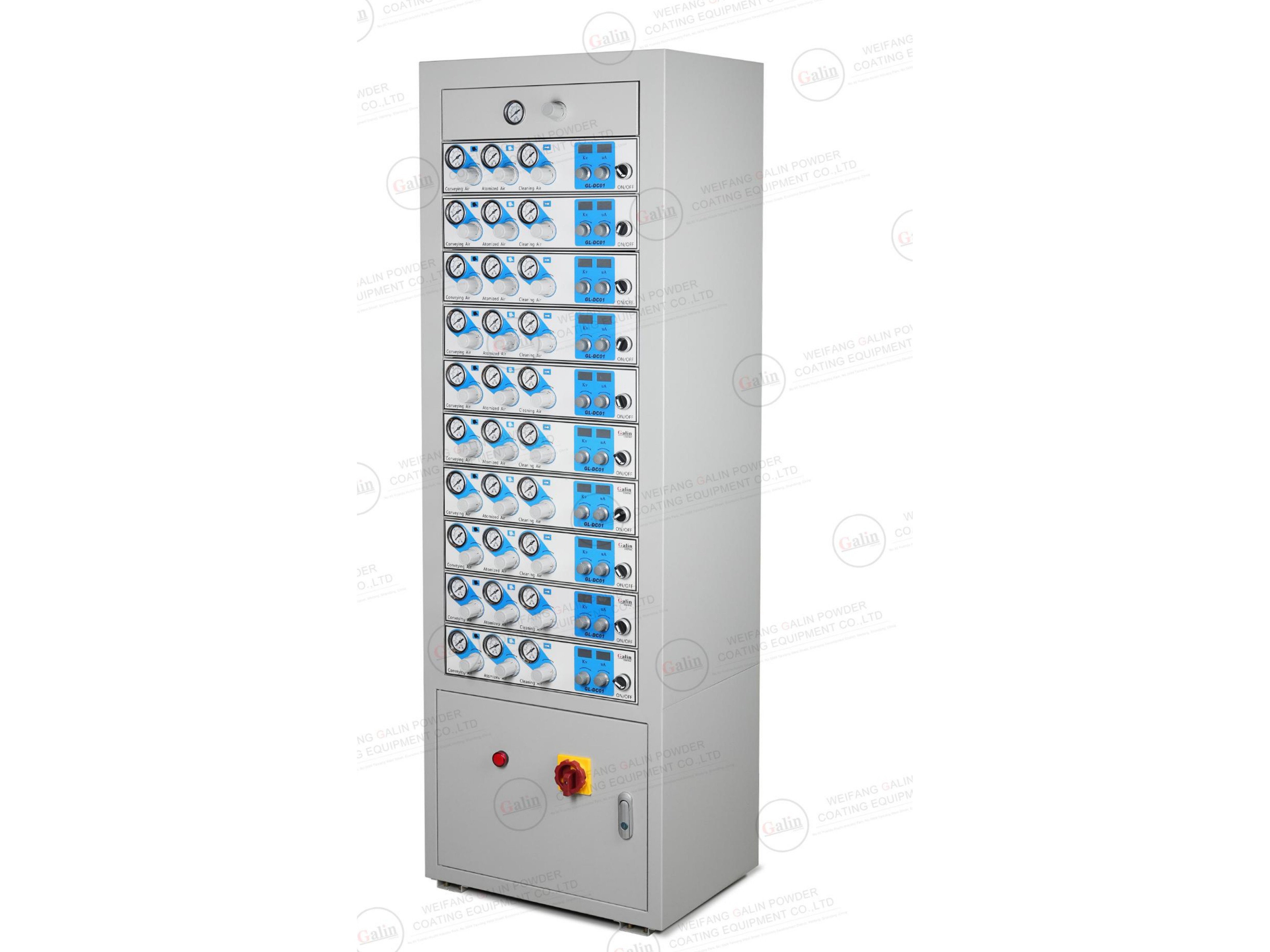 Multi-Gun Powder Coating Control Cabinet, CC03