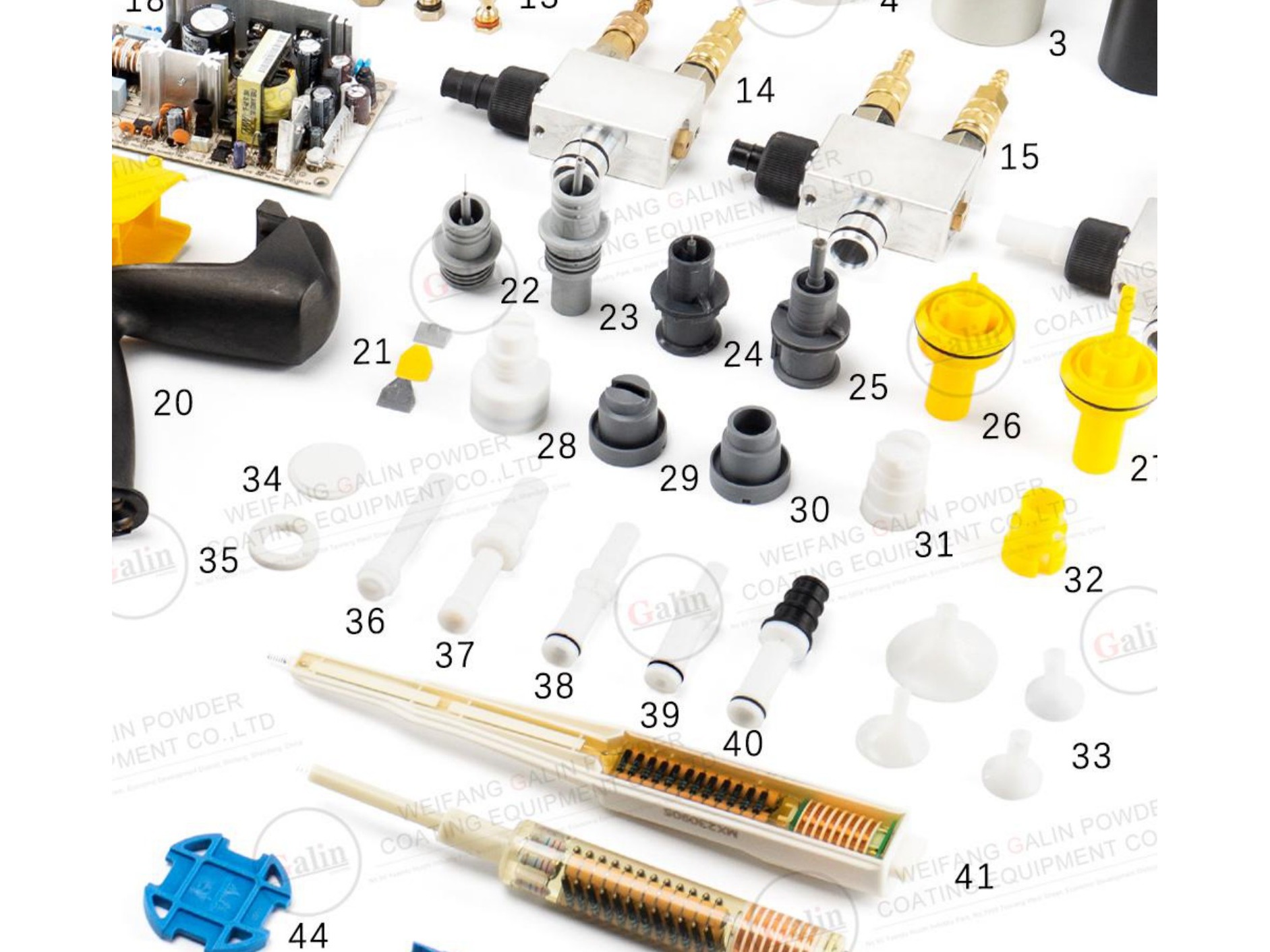 Injector Pump Blocks, Spray Nozzles & Deflectors, Auto Gun