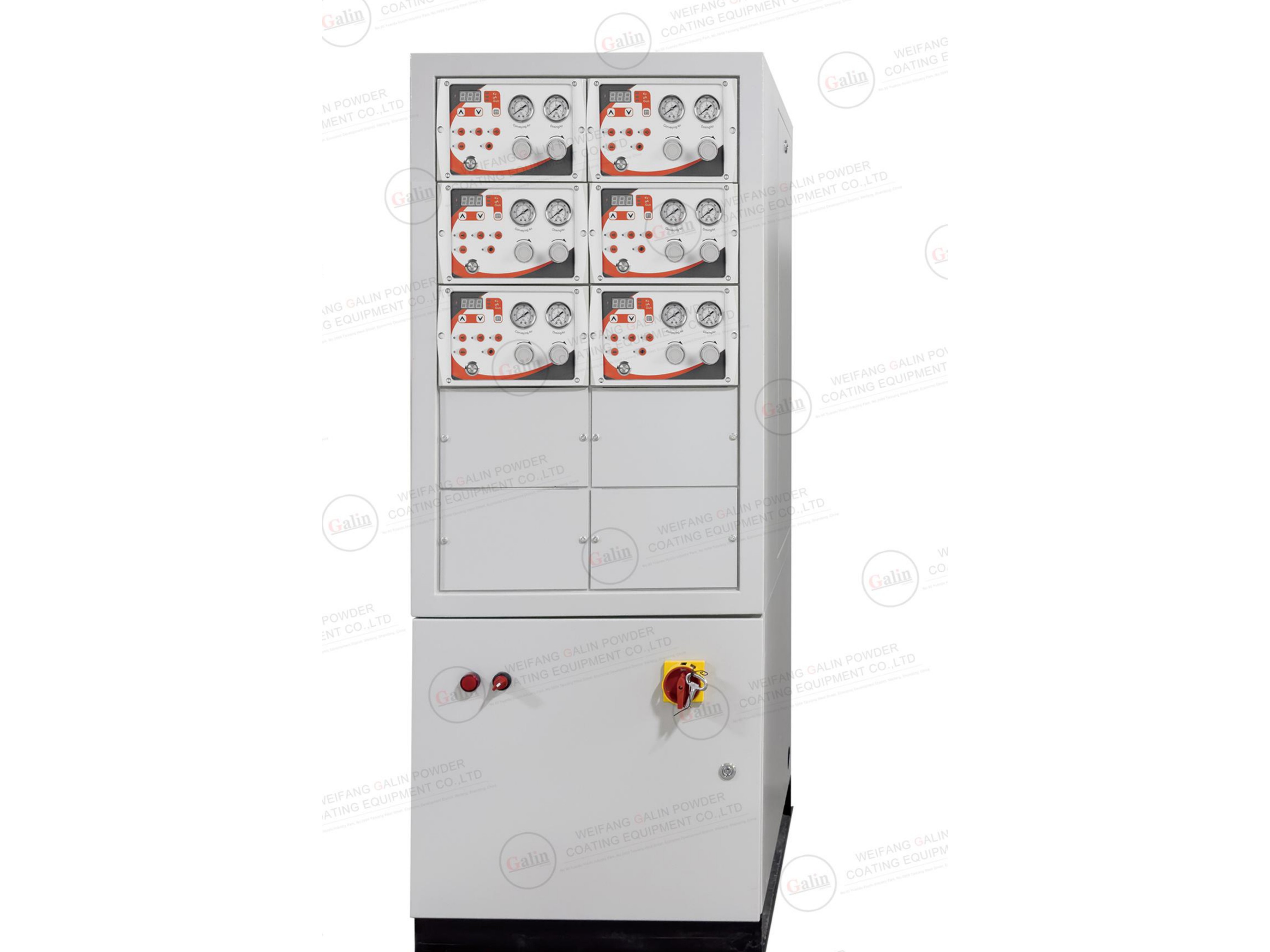 Multi-Gun Powder Coating Control Cabinet, CC07