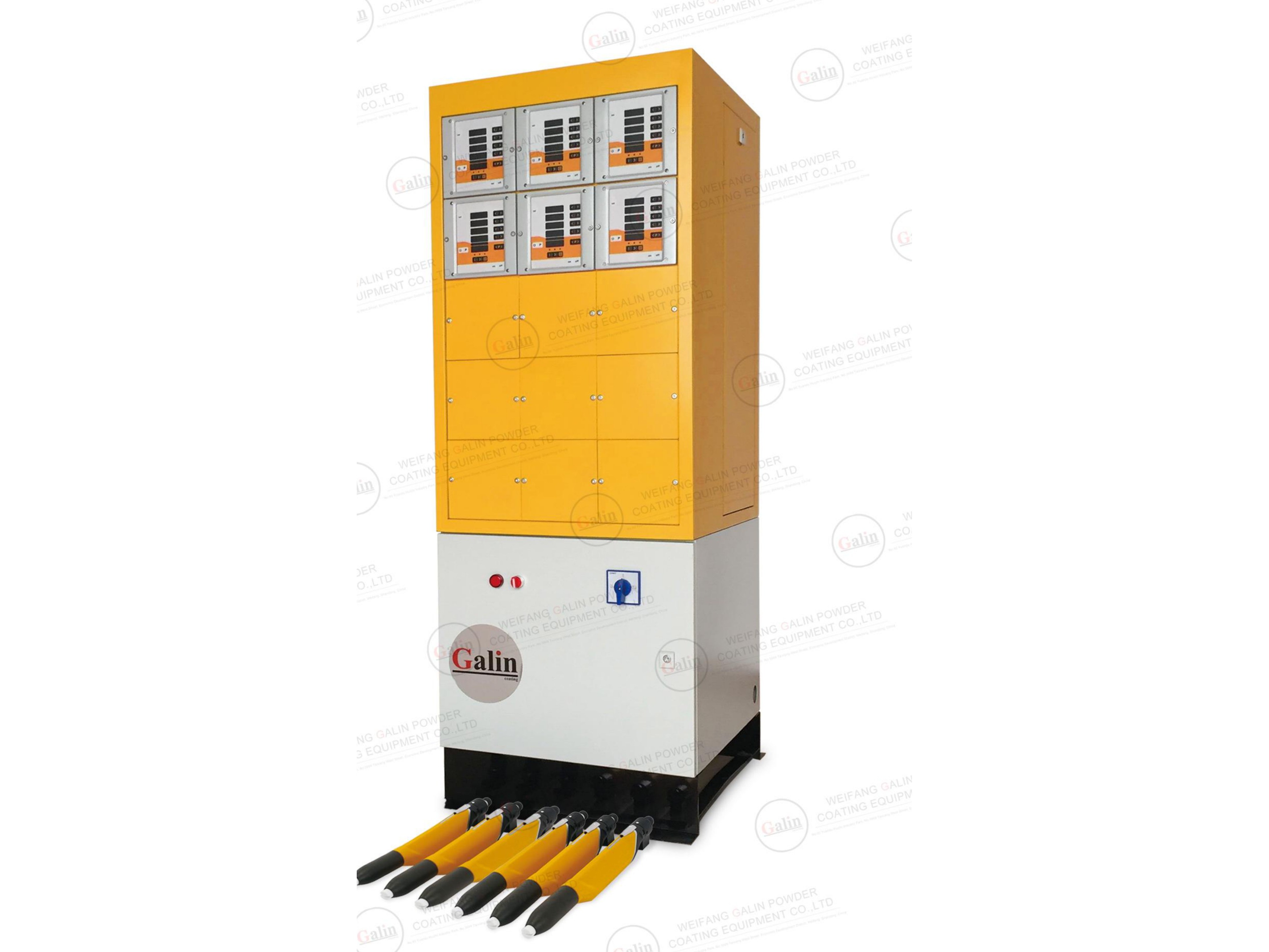 Multi-Gun Powder Coating Control Cabinet, CC02
