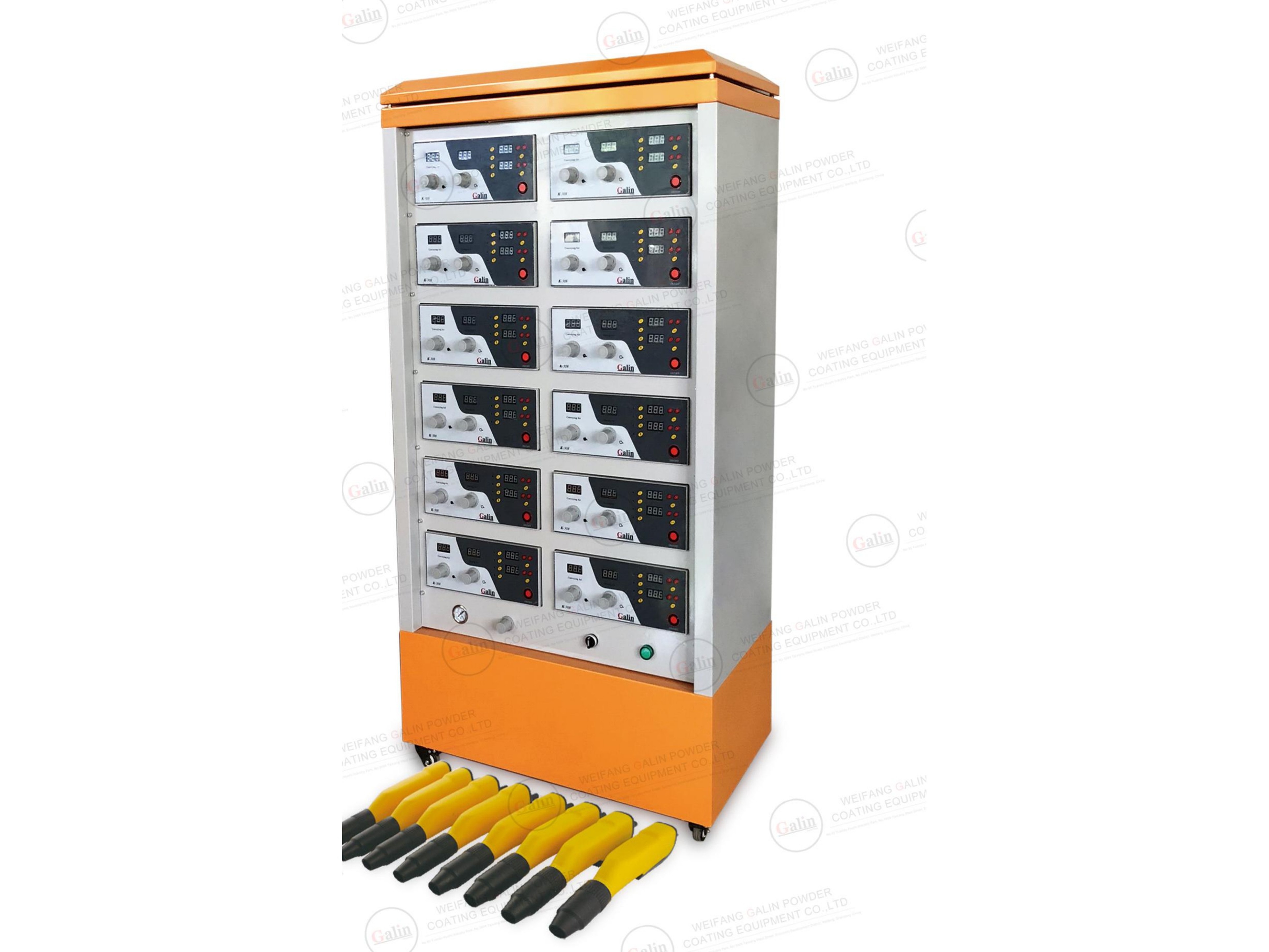 Multi-Gun Powder Coating Control Cabinet, CC04