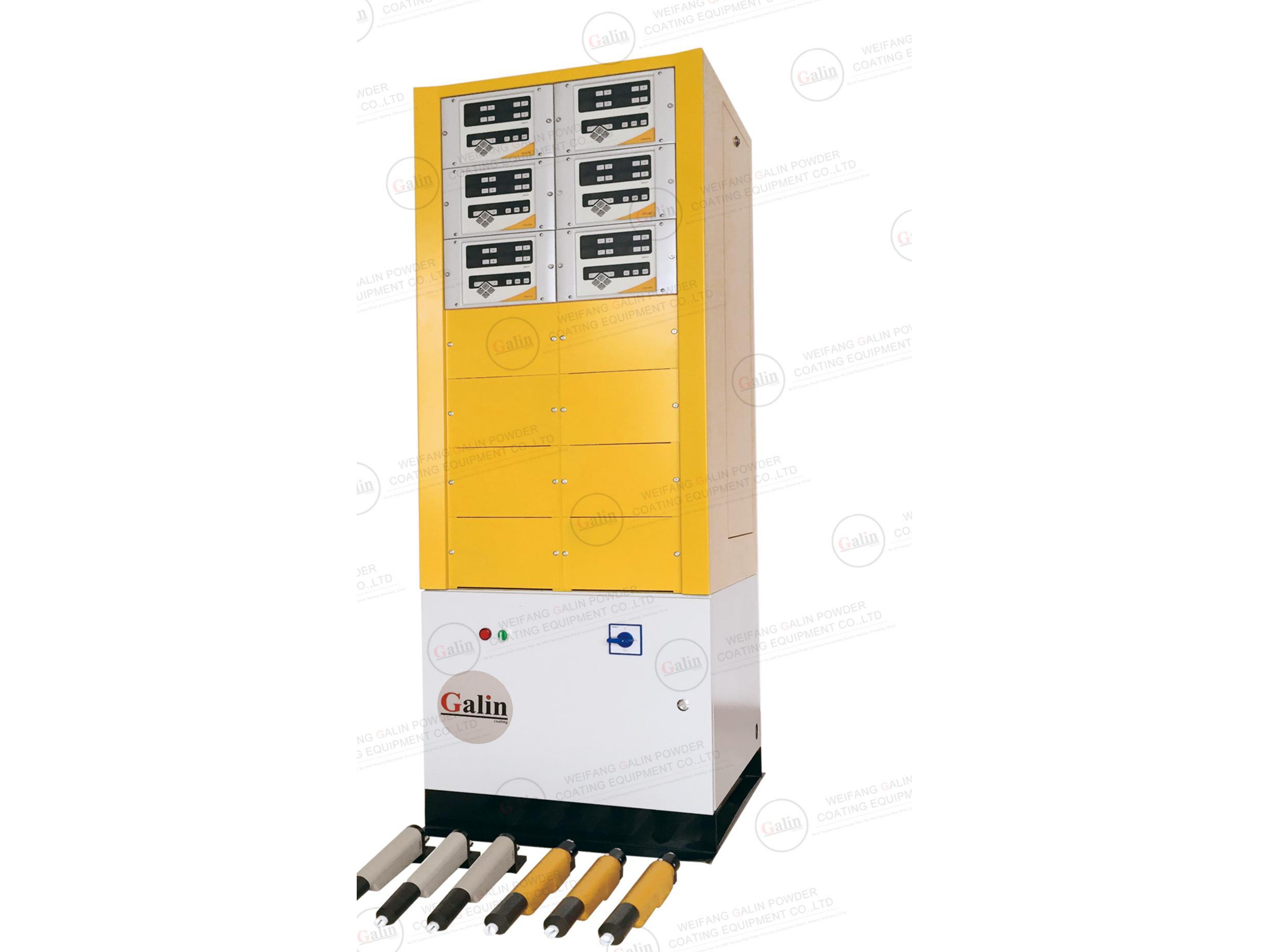 Multi-Gun Powder Coating Control Cabinet, CC01